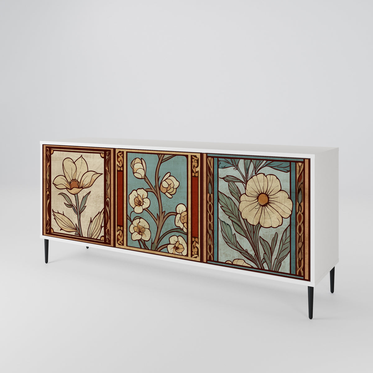 TIMELESS FLORA 3-türiges Sideboard