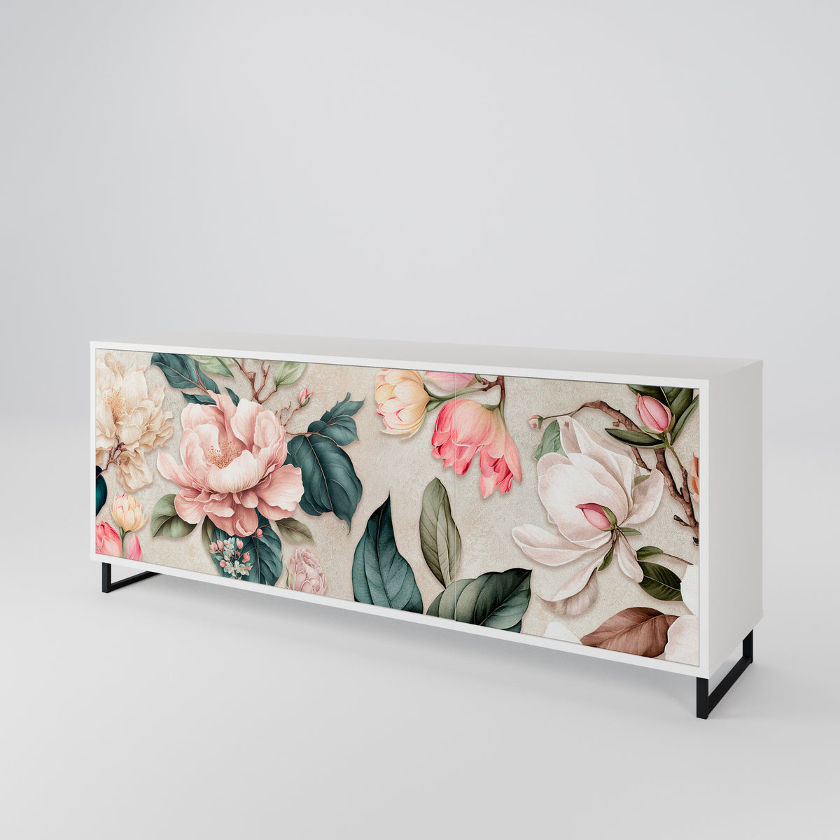 FLORAL GRACE 3-türiges Sideboard