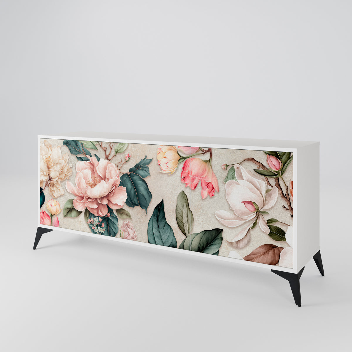 FLORAL GRACE 3-türiges Sideboard