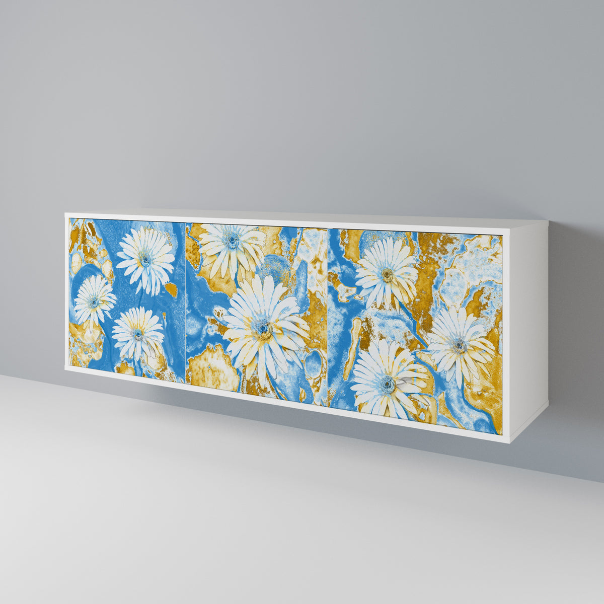 DAISY LUXE 3-türiges Sideboard