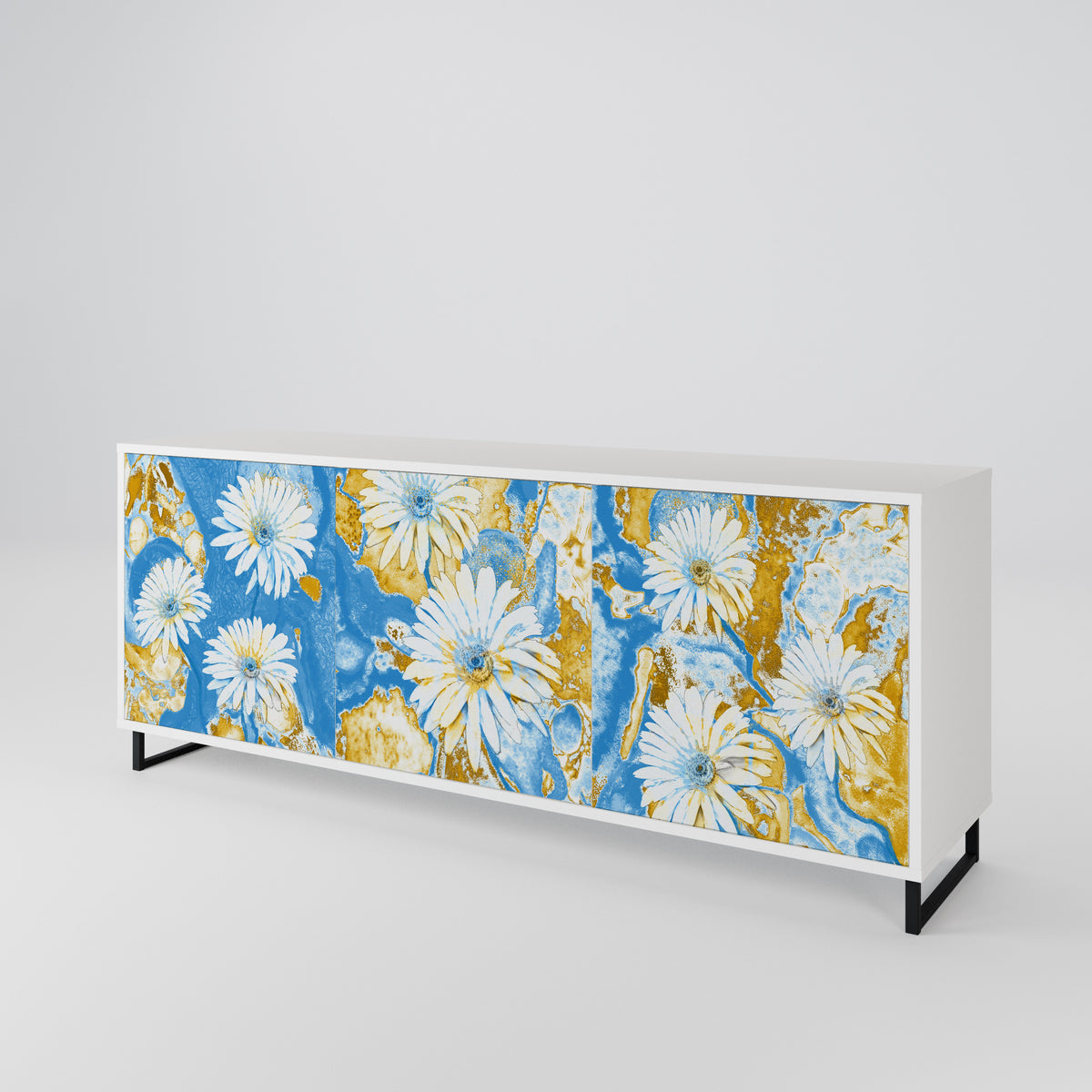DAISY LUXE 3-türiges Sideboard