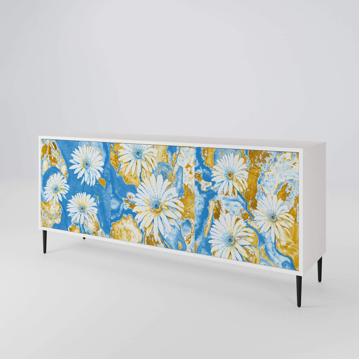 DAISY LUXE 3-türiges Sideboard