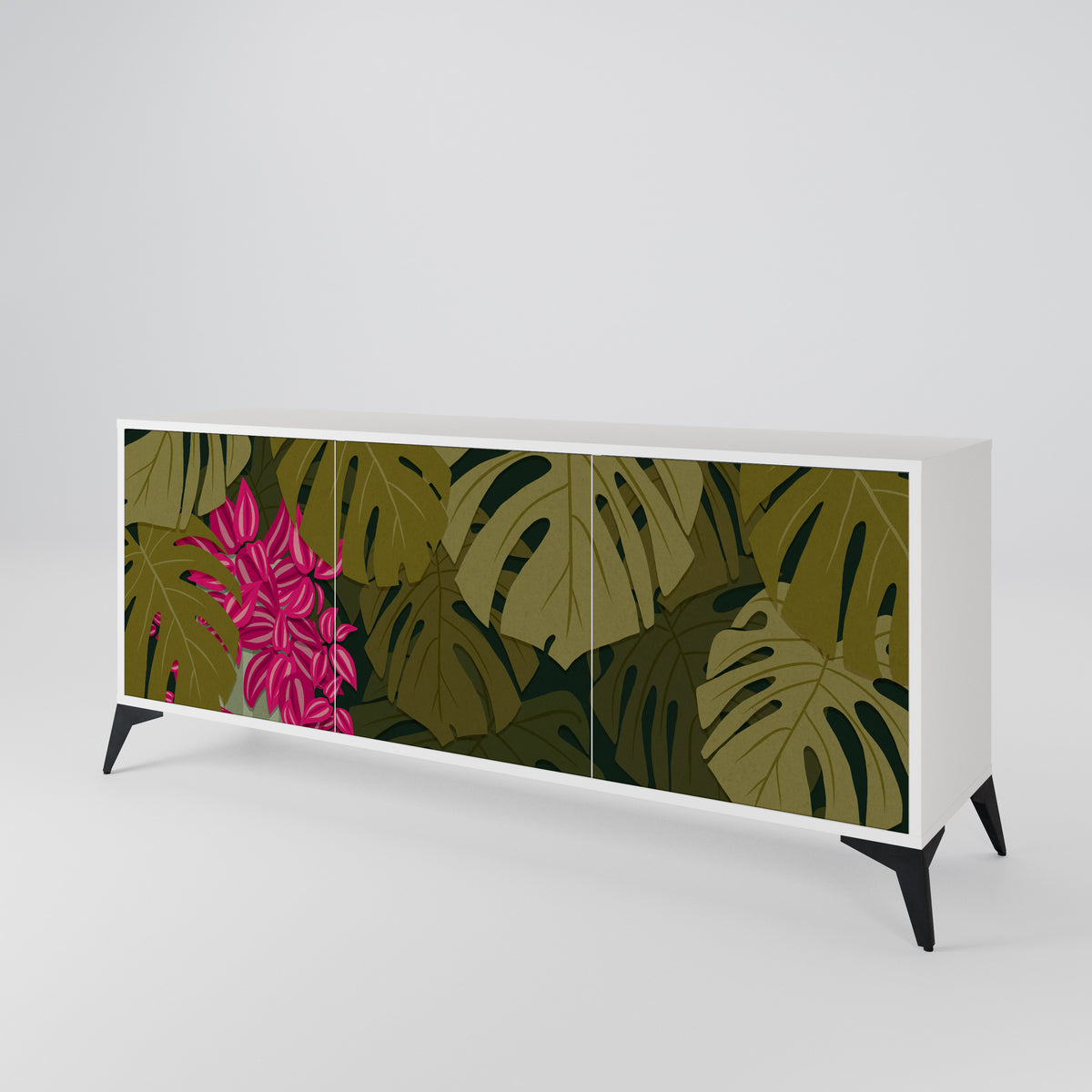 TROPICAL BEAUTY 3-türiges Sideboard