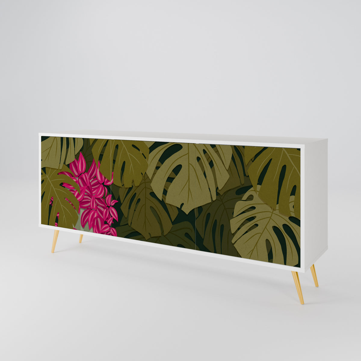 TROPICAL BEAUTY 3-türiges Sideboard