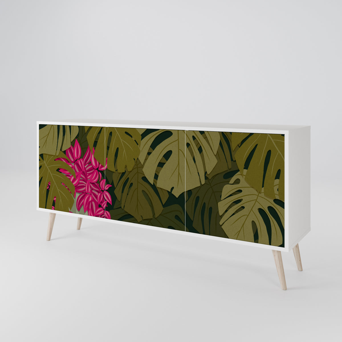 TROPICAL BEAUTY 3-türiges Sideboard
