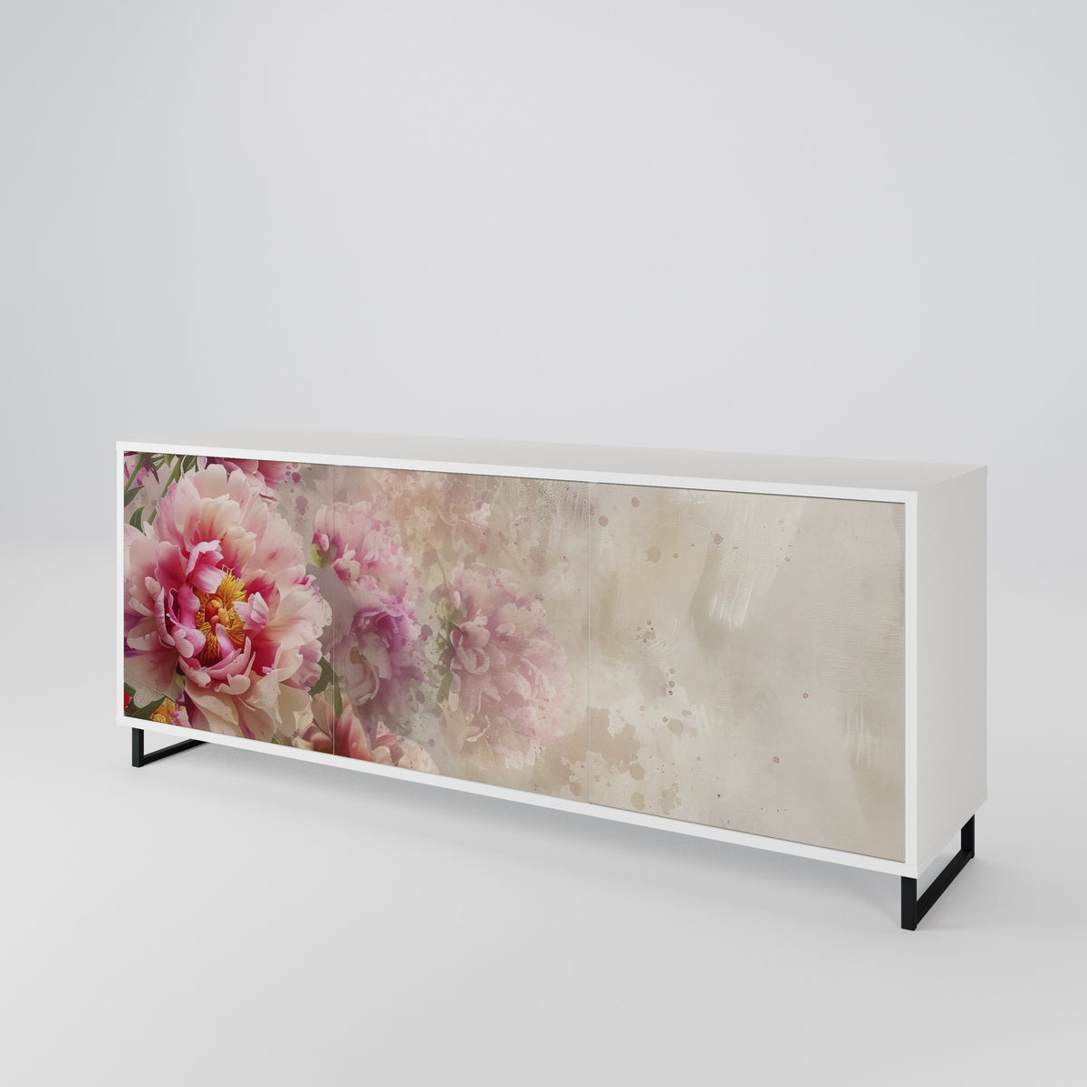 PEONY WHISPER 3-türiges Sideboard