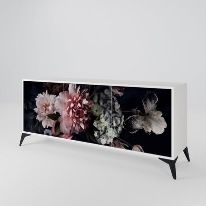 PURE BLOSSOM 3-türiges Sideboard