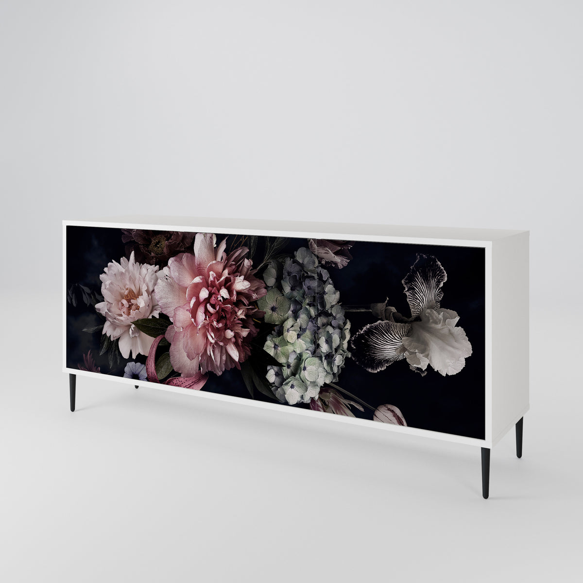 PURE BLOSSOM 3-türiges Sideboard