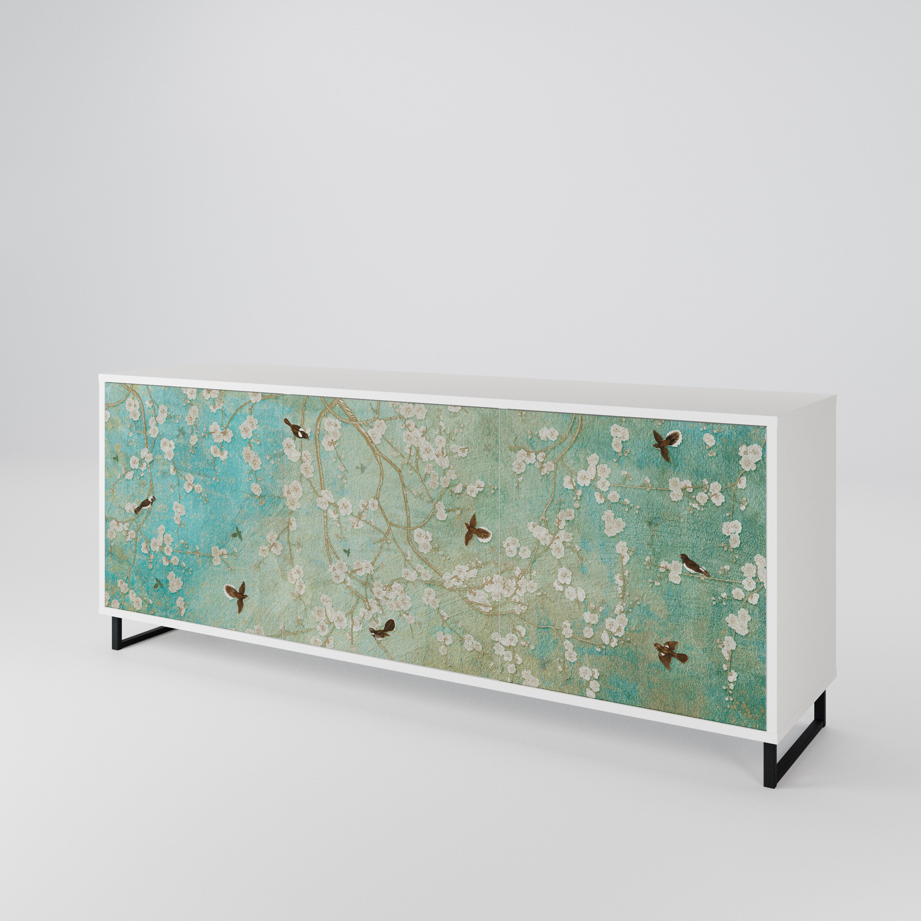 BLOOMING CHARM 3-türiges Sideboard