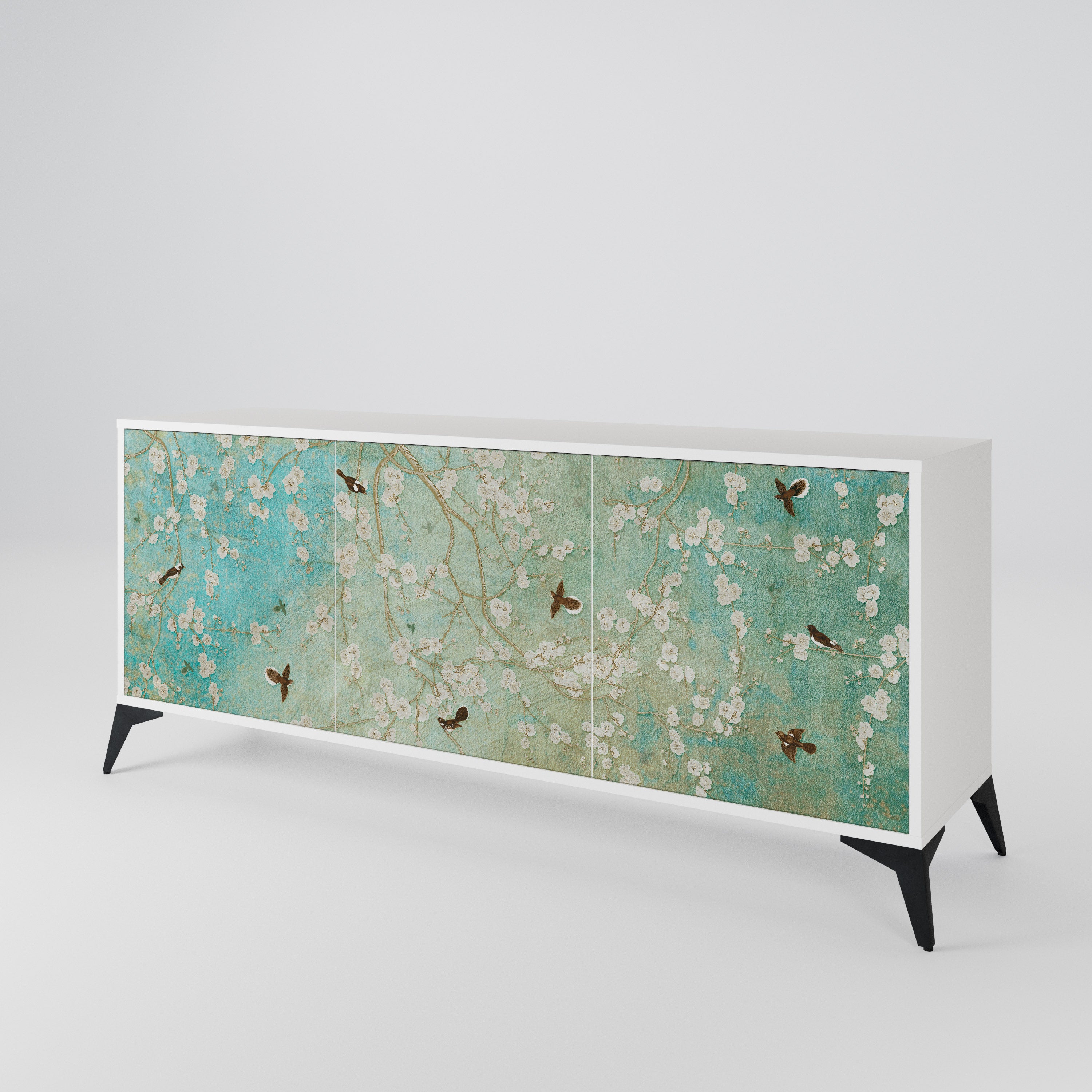 BLOOMING CHARM 3-türiges Sideboard