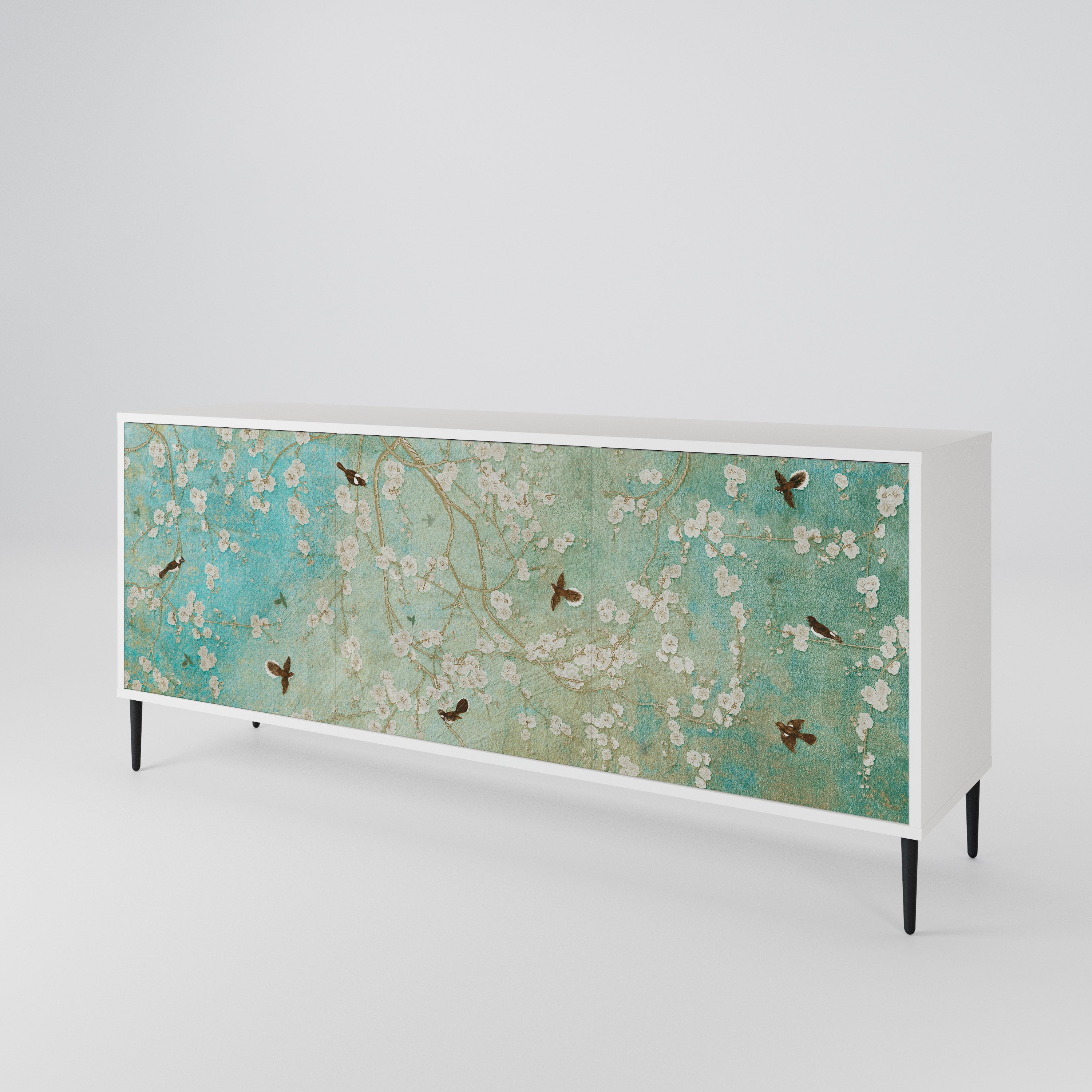 BLOOMING CHARM 3-türiges Sideboard