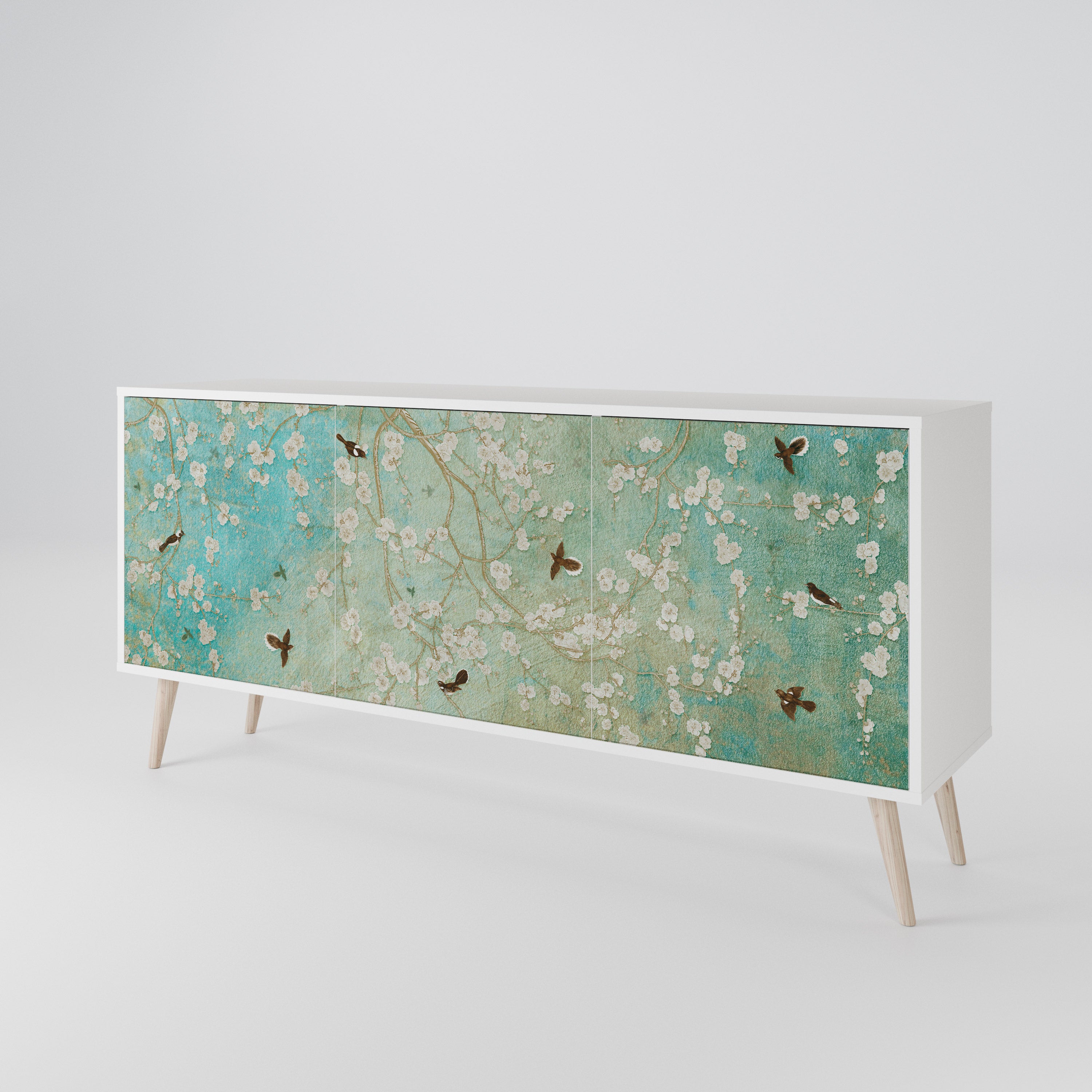 BLOOMING CHARM 3-türiges Sideboard