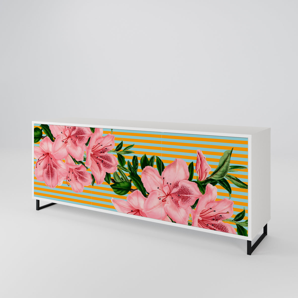 FRAGILE BEAUTY 3-türiges Sideboard