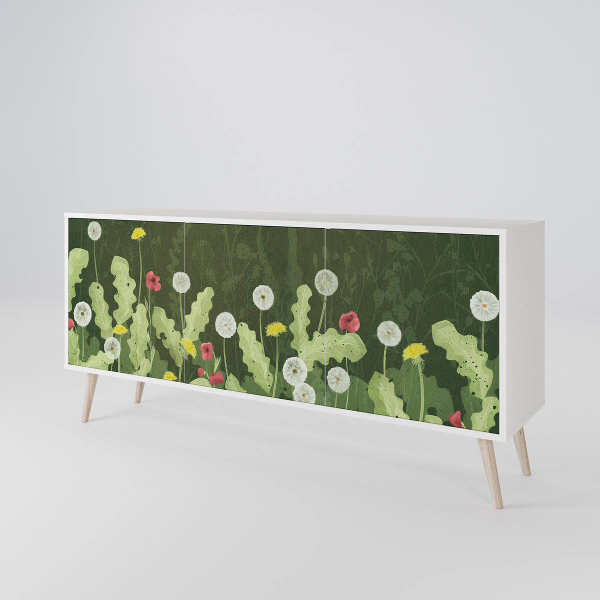 DANDELION AMUSE 3-türiges Sideboard