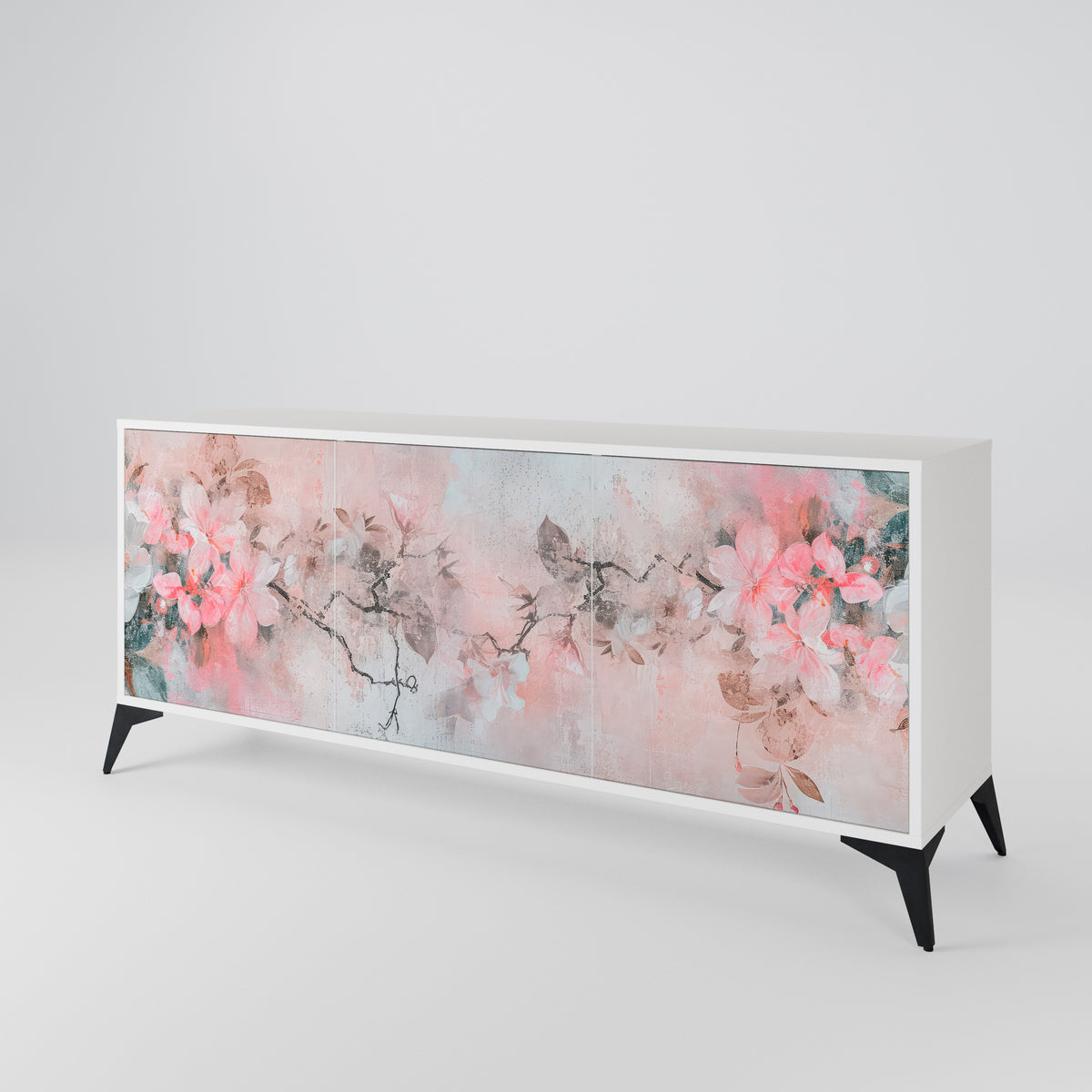 CHERRY BLOSSOM 3-türiges Sideboard