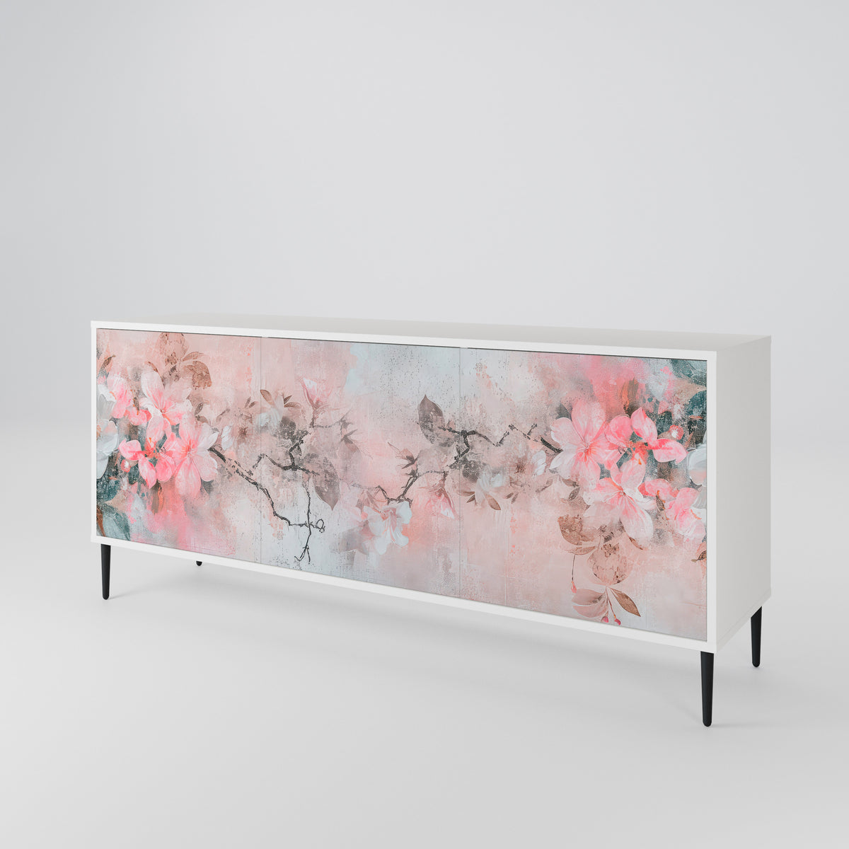 CHERRY BLOSSOM 3-türiges Sideboard