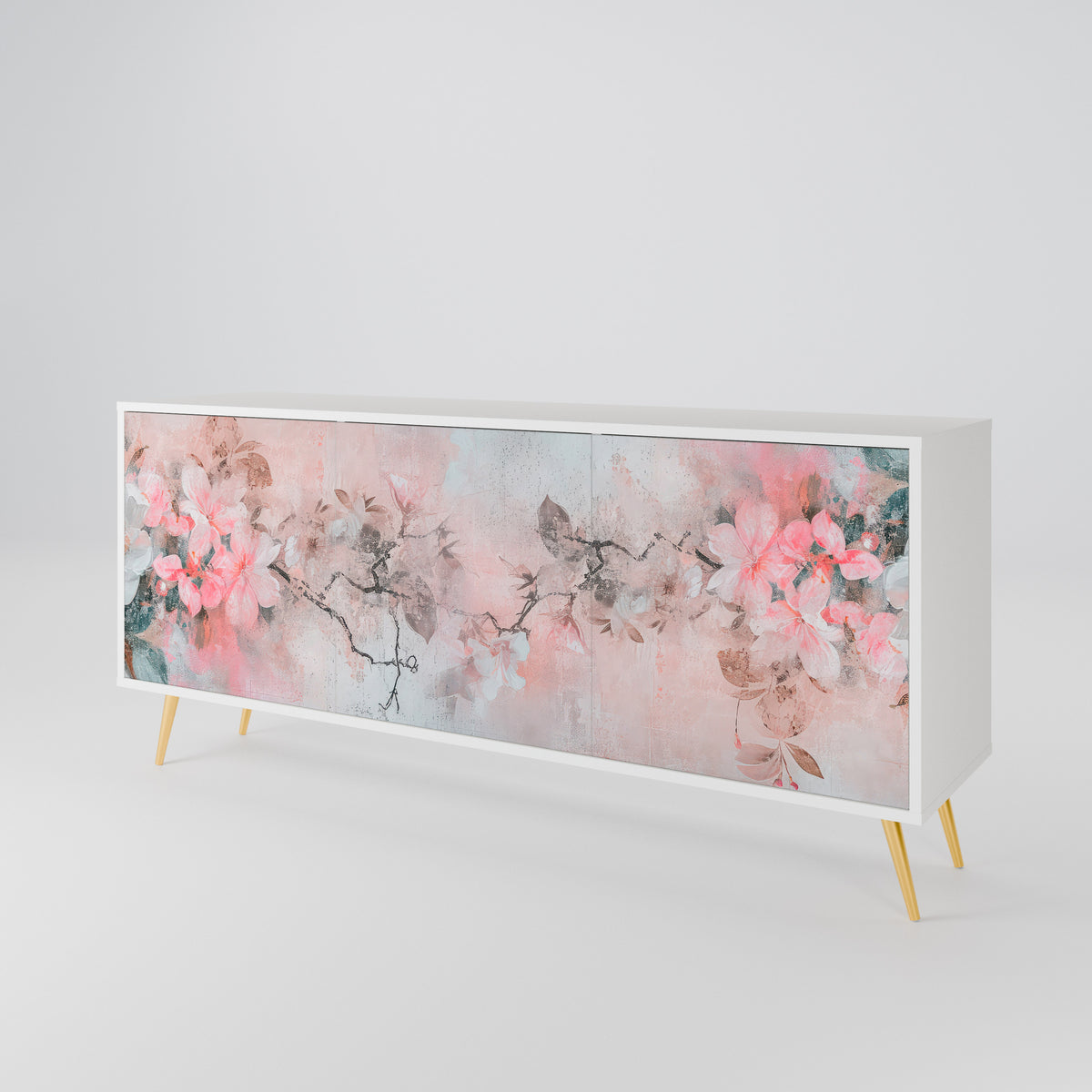 CHERRY BLOSSOM 3-türiges Sideboard