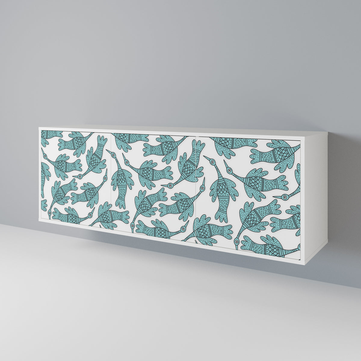 WATERSPOUT SONGIBIRD 3-türiges Sideboard