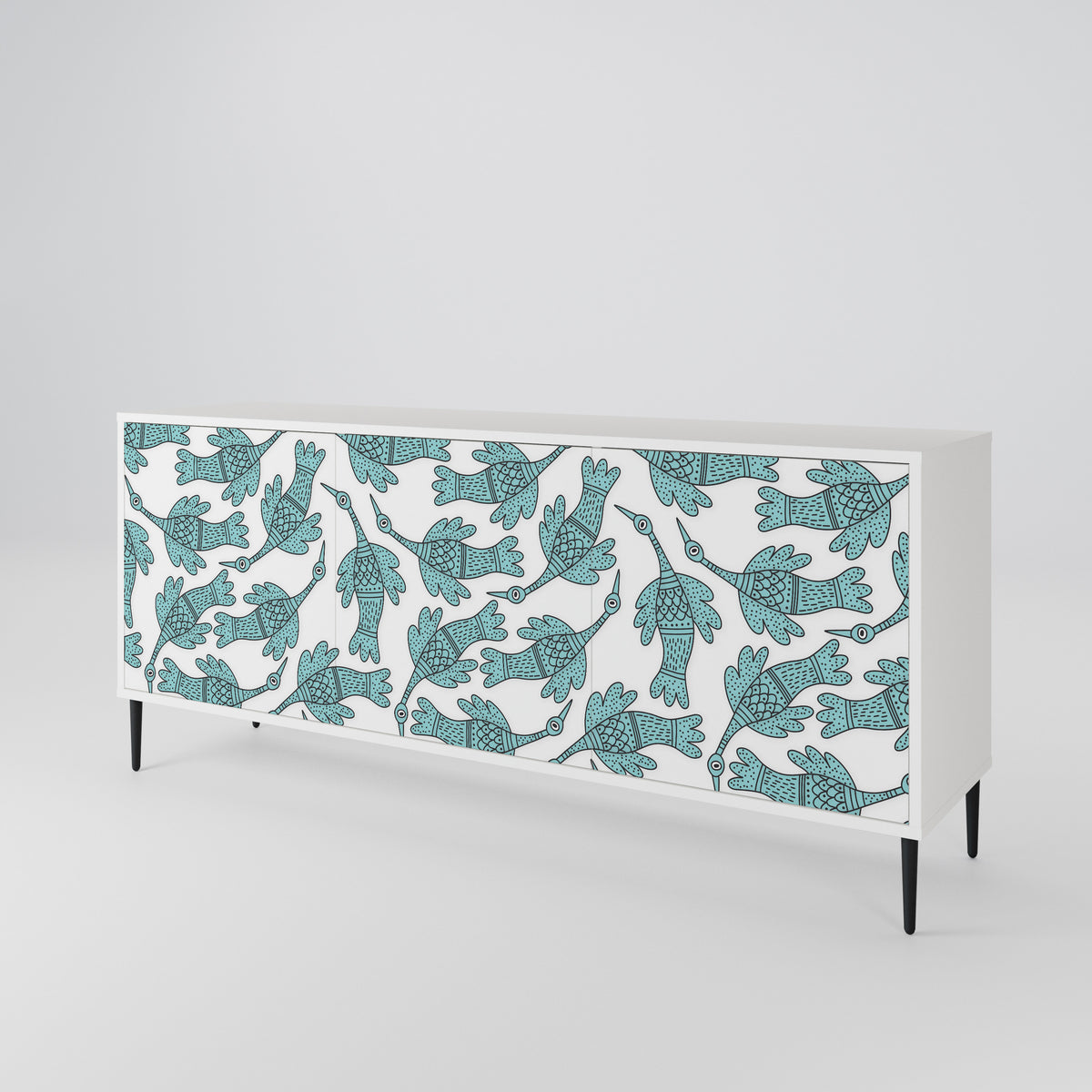 WATERSPOUT SONGIBIRD 3-türiges Sideboard