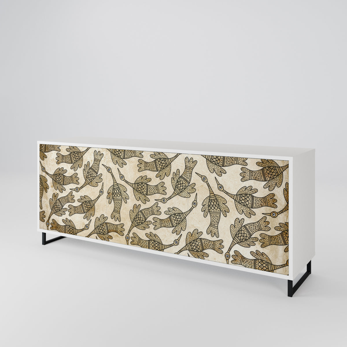 ALMONDINE SONGBIRD 3-türiges Sideboard