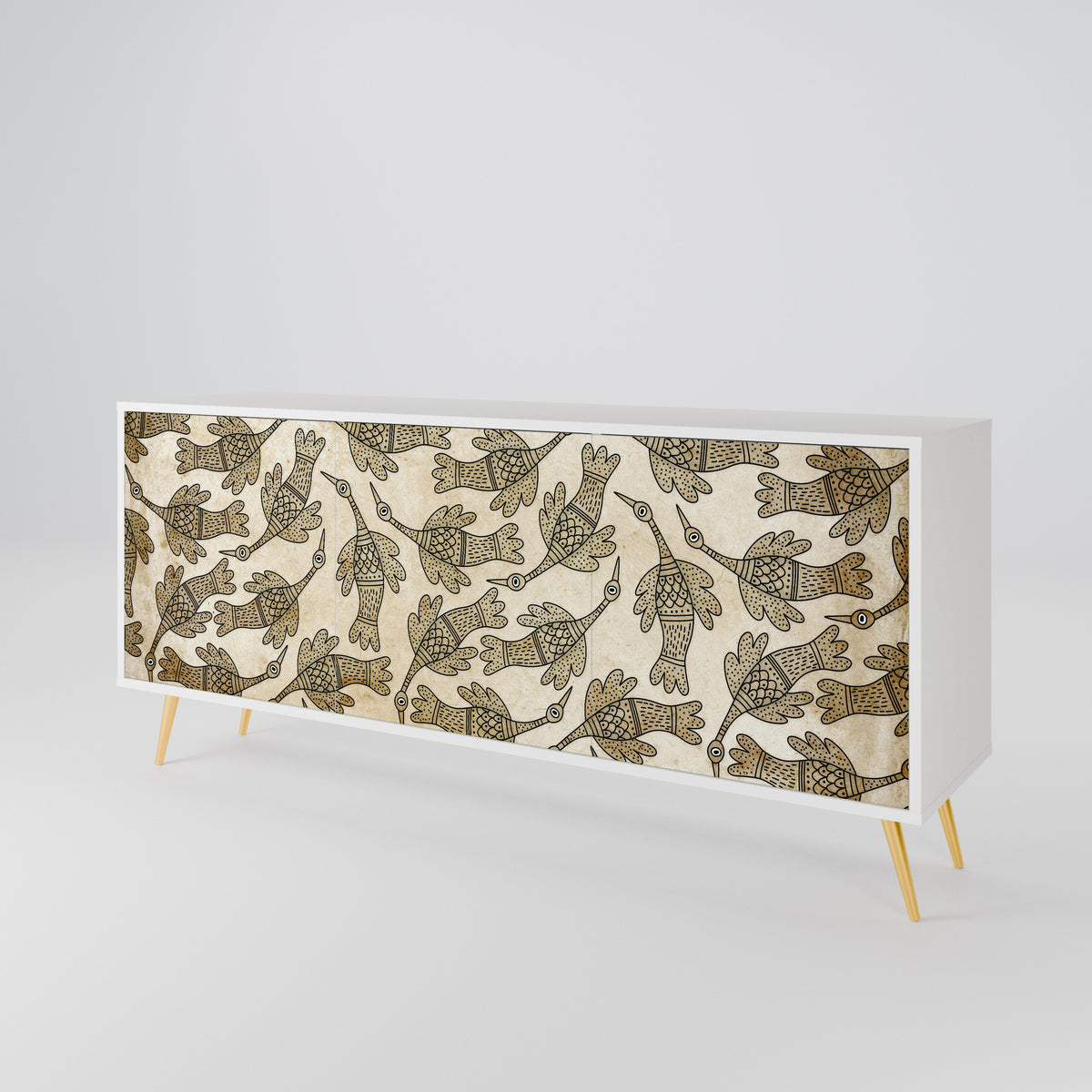 ALMONDINE SONGBIRD 3-türiges Sideboard
