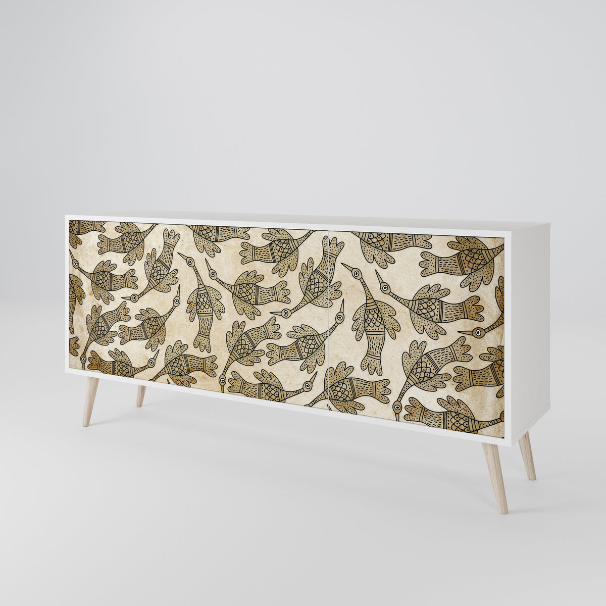 ALMONDINE SONGBIRD 3-türiges Sideboard