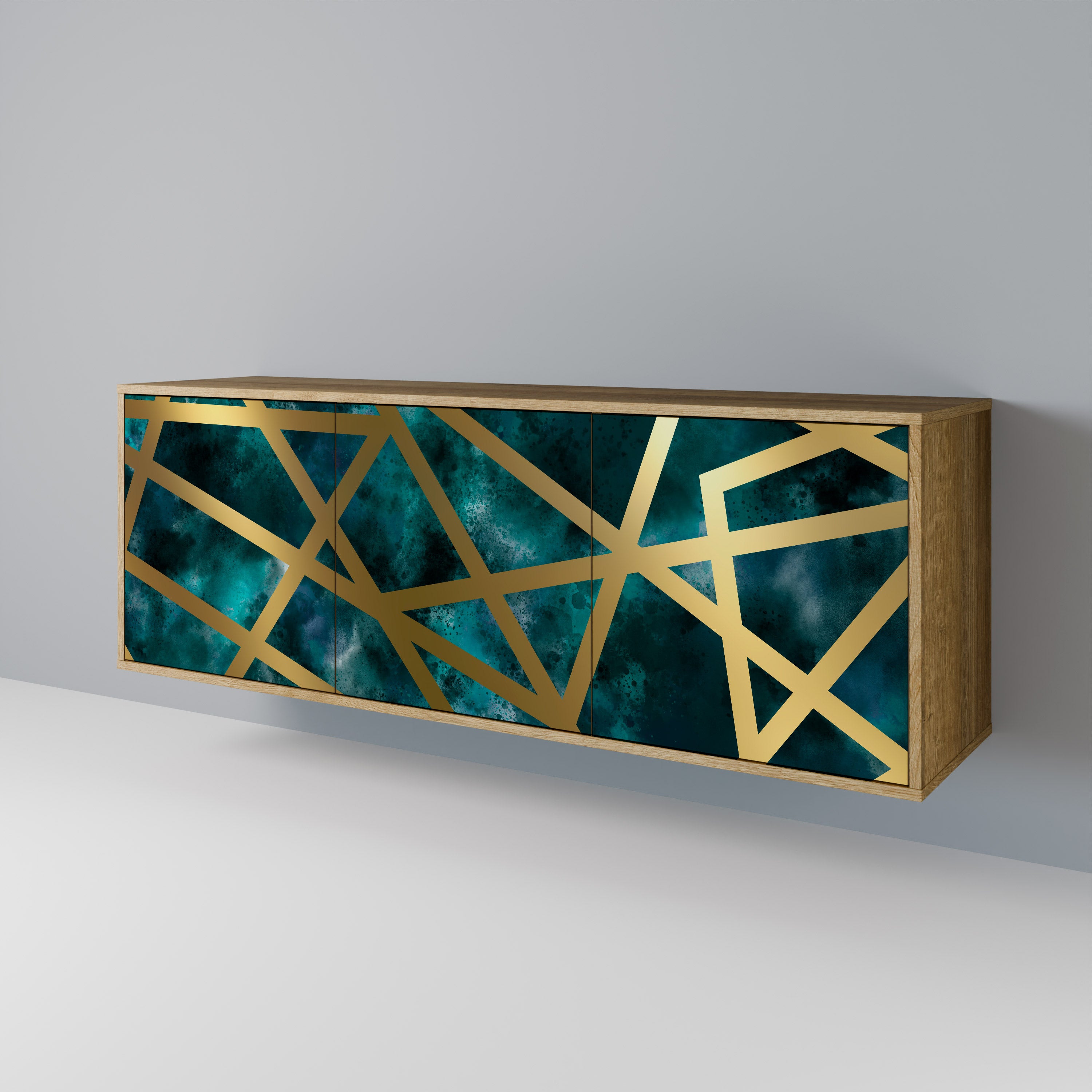 THE LABYRINTH OF GOLD 3-Door Sideboard