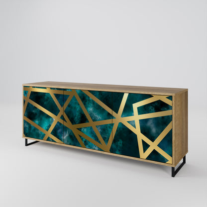 THE LABYRINTH OF GOLD 3-türiges Sideboard