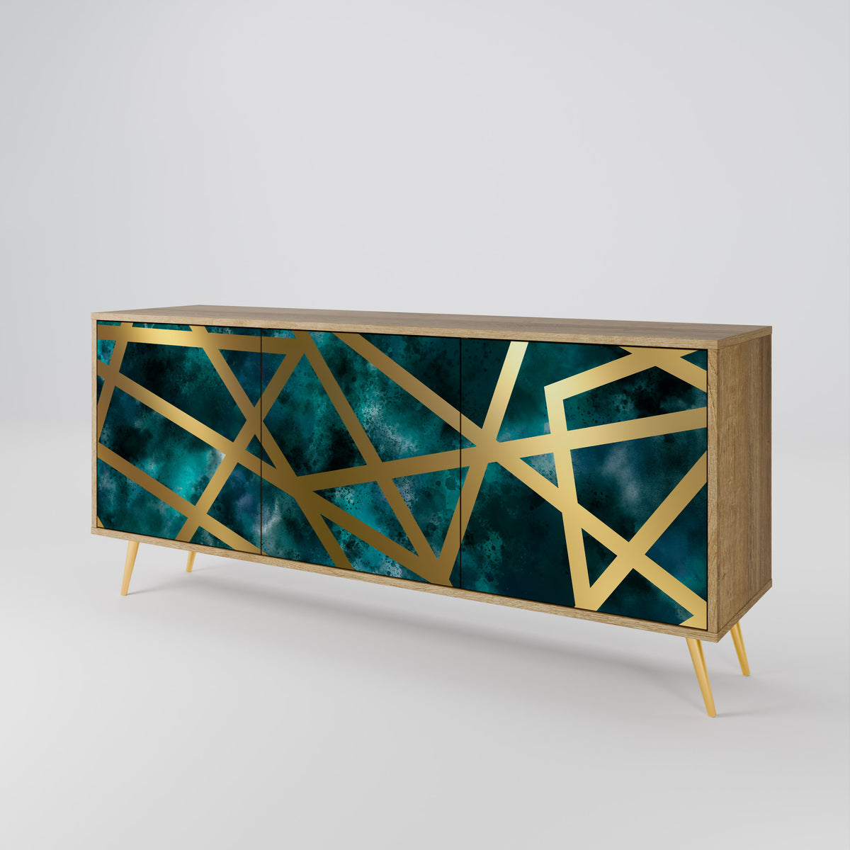 THE LABYRINTH OF GOLD 3-türiges Sideboard