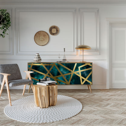 THE LABYRINTH OF GOLD 3-türiges Sideboard