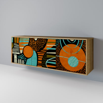 GEODE GLIMMER 3-türiges Sideboard
