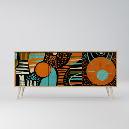 GEODE GLIMMER 3-türiges Sideboard