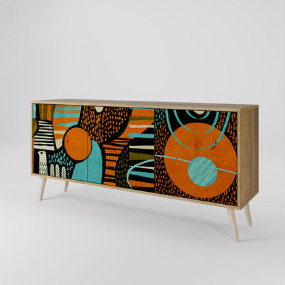 GEODE GLIMMER 3-türiges Sideboard