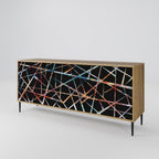POLYGON VERVE 3-Door Sideboard in Oak Effect