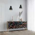 POLYGON VERVE 3-Door Sideboard in Oak Effect