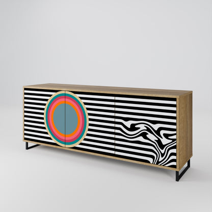 SPECTRA SHOWCASE 3-türiges Sideboard