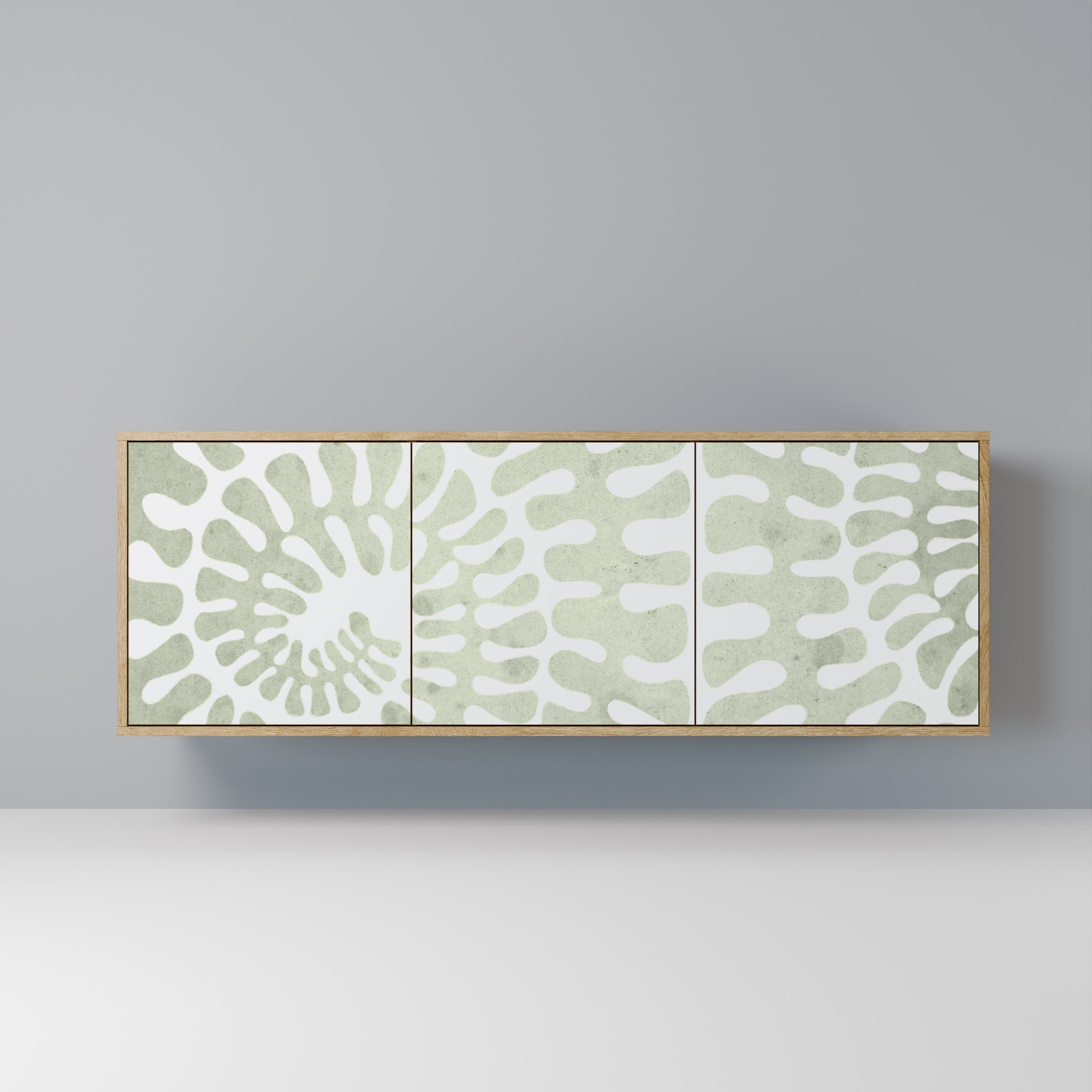 HELIX DANCE 3-türiges Sideboard in Eichenoptik