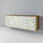 HELIX DANCE 3-Door Sideboard in Oak Effect