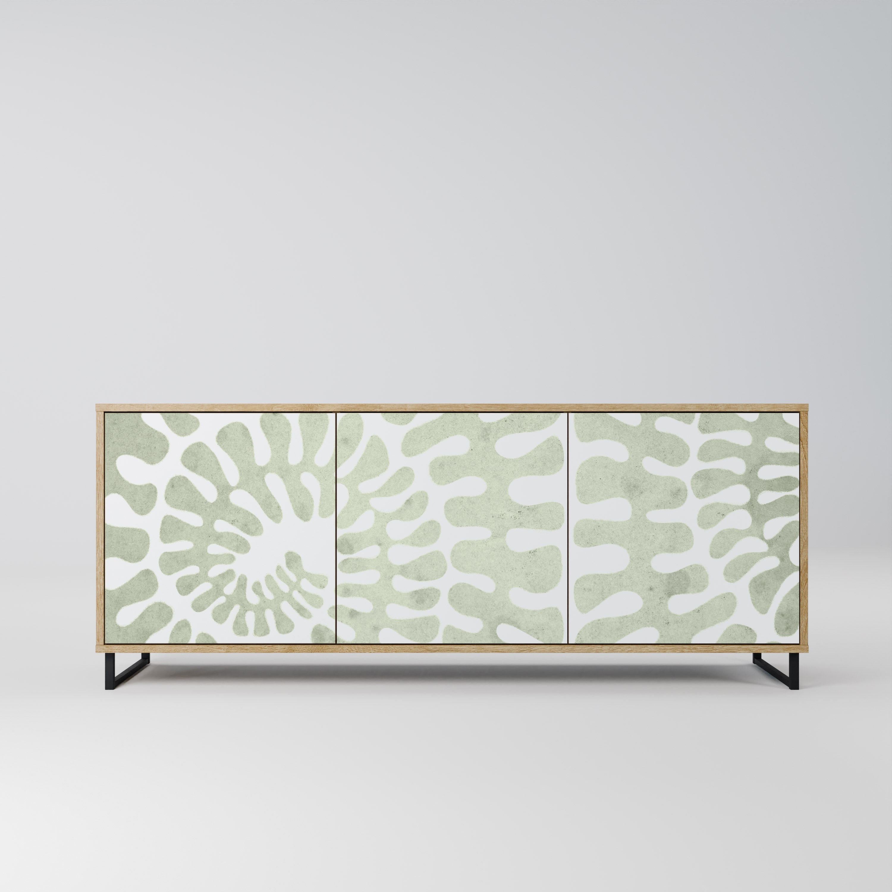 HELIX DANCE 3-türiges Sideboard in Eichenoptik