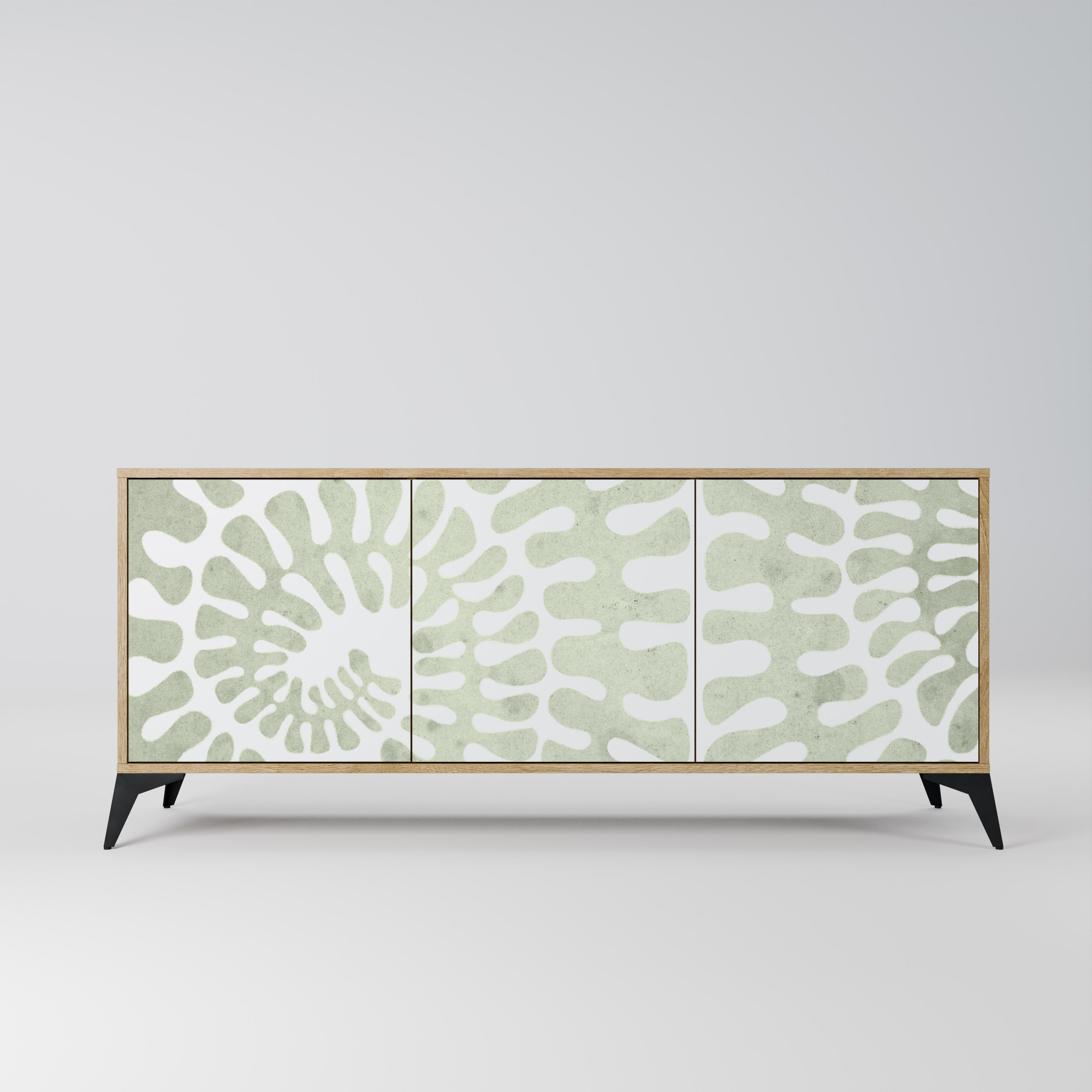 HELIX DANCE 3-türiges Sideboard in Eichenoptik