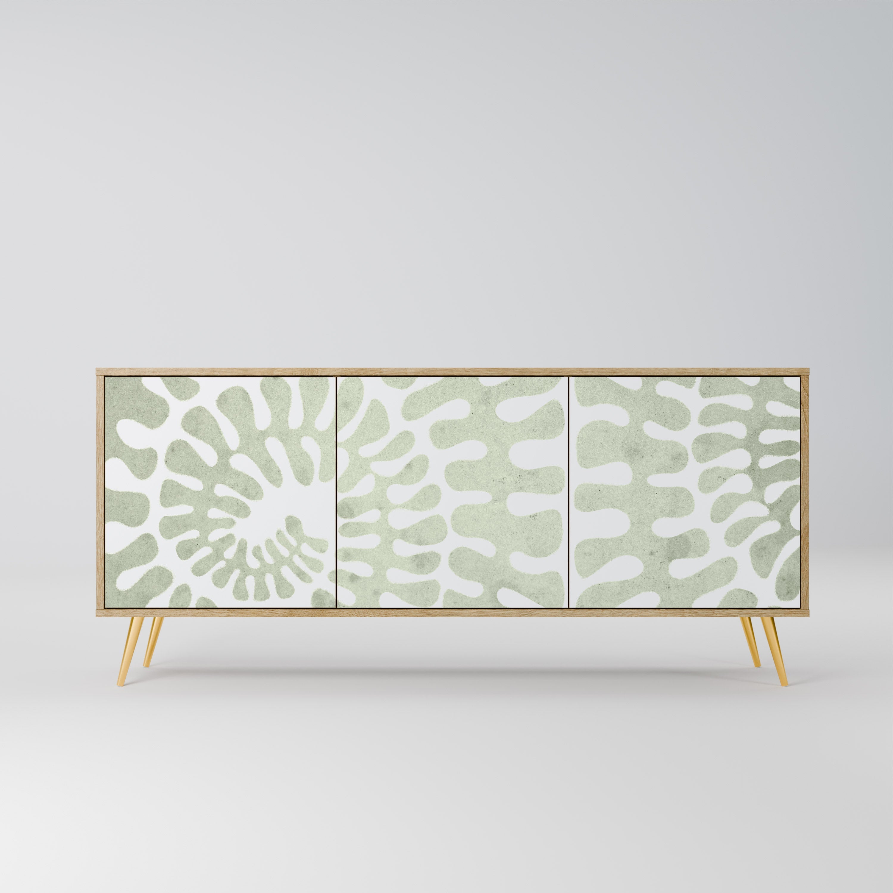 HELIX DANCE 3-türiges Sideboard in Eichenoptik