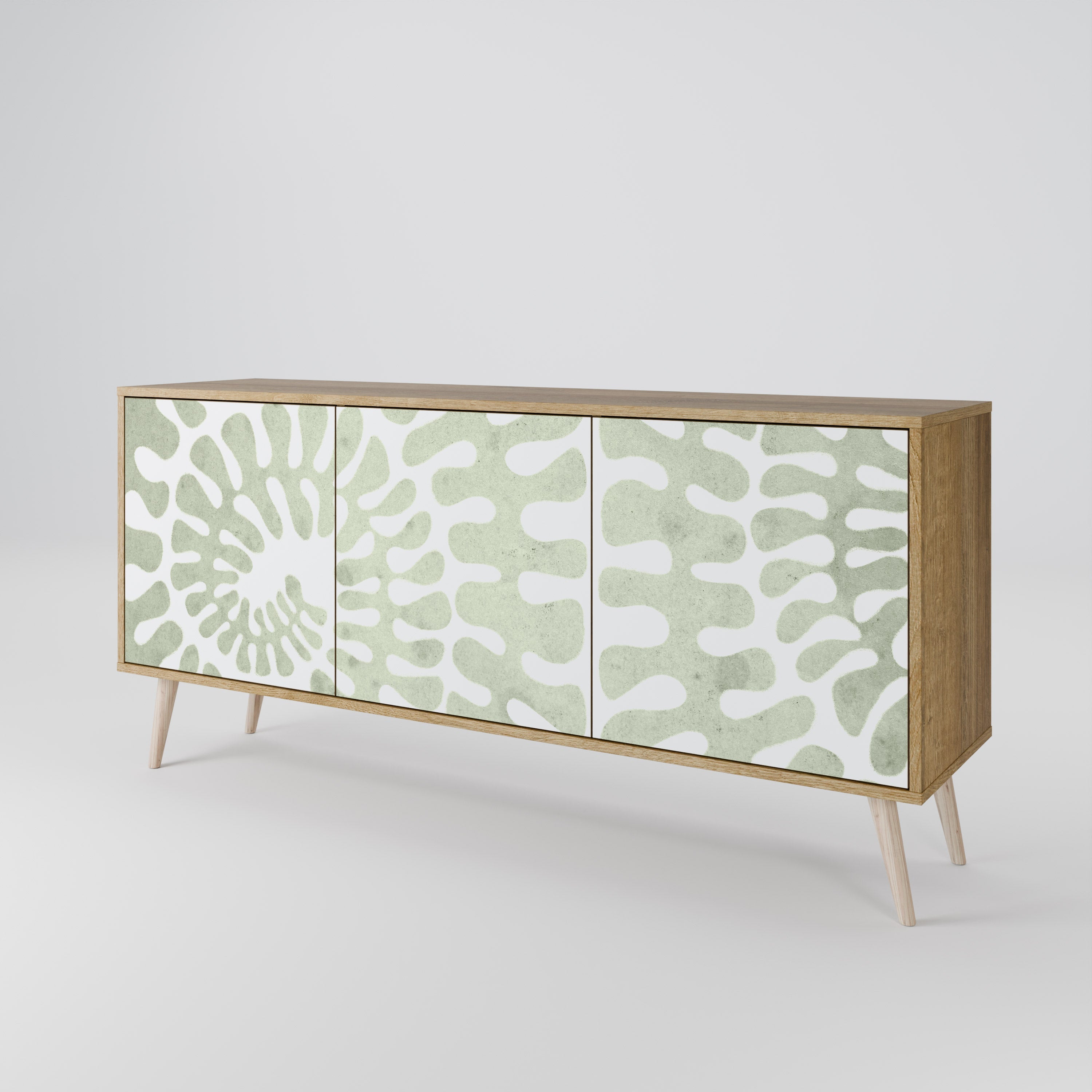 HELIX DANCE 3-türiges Sideboard in Eichenoptik