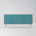 COLLECTIVE STREAM 3-Door Sideboard in Oak Effect