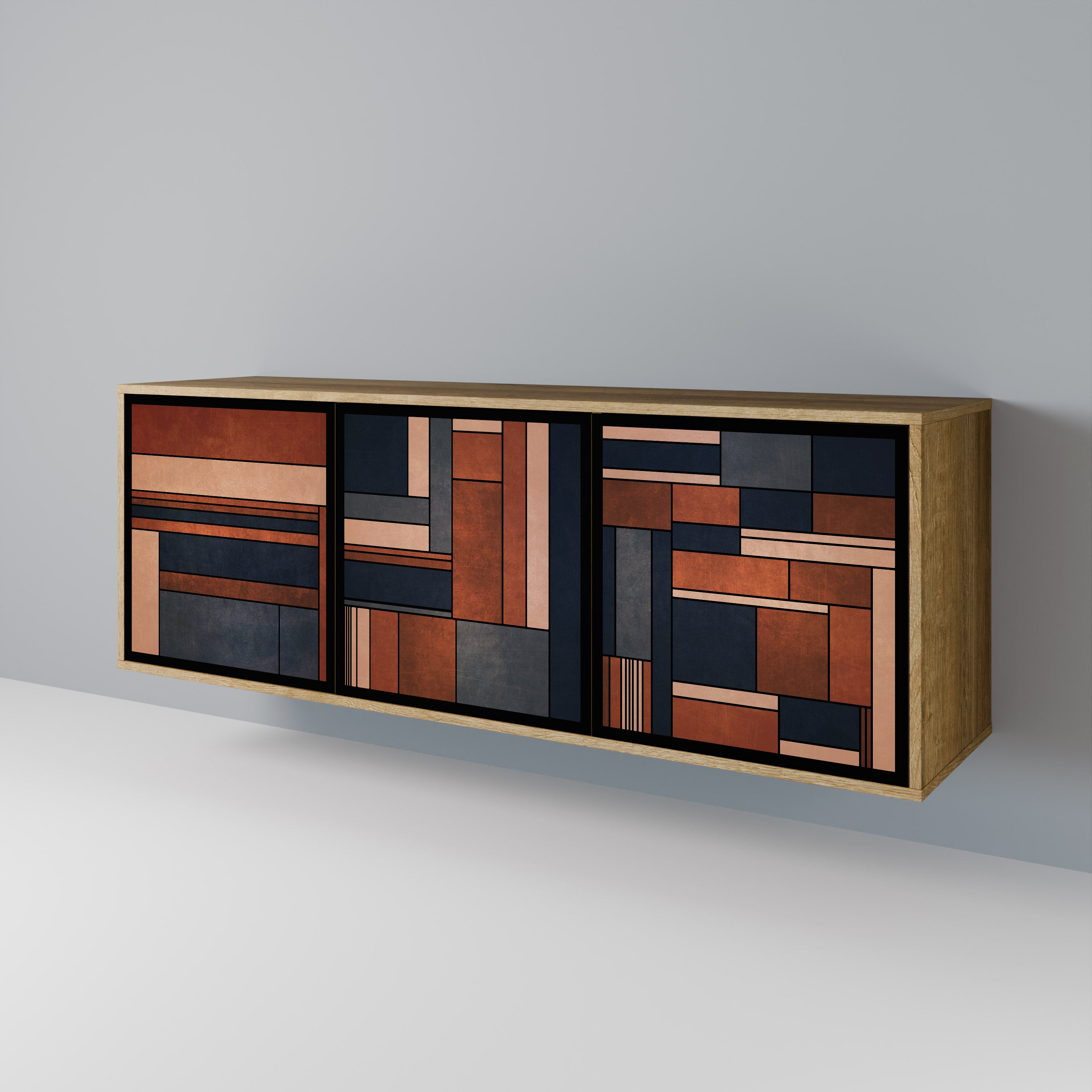 INTREPID FORMATION 3-türiges Sideboard