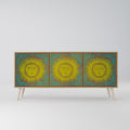 SUNSHINE EULOGY 3-Door Sideboard in Oak Effect