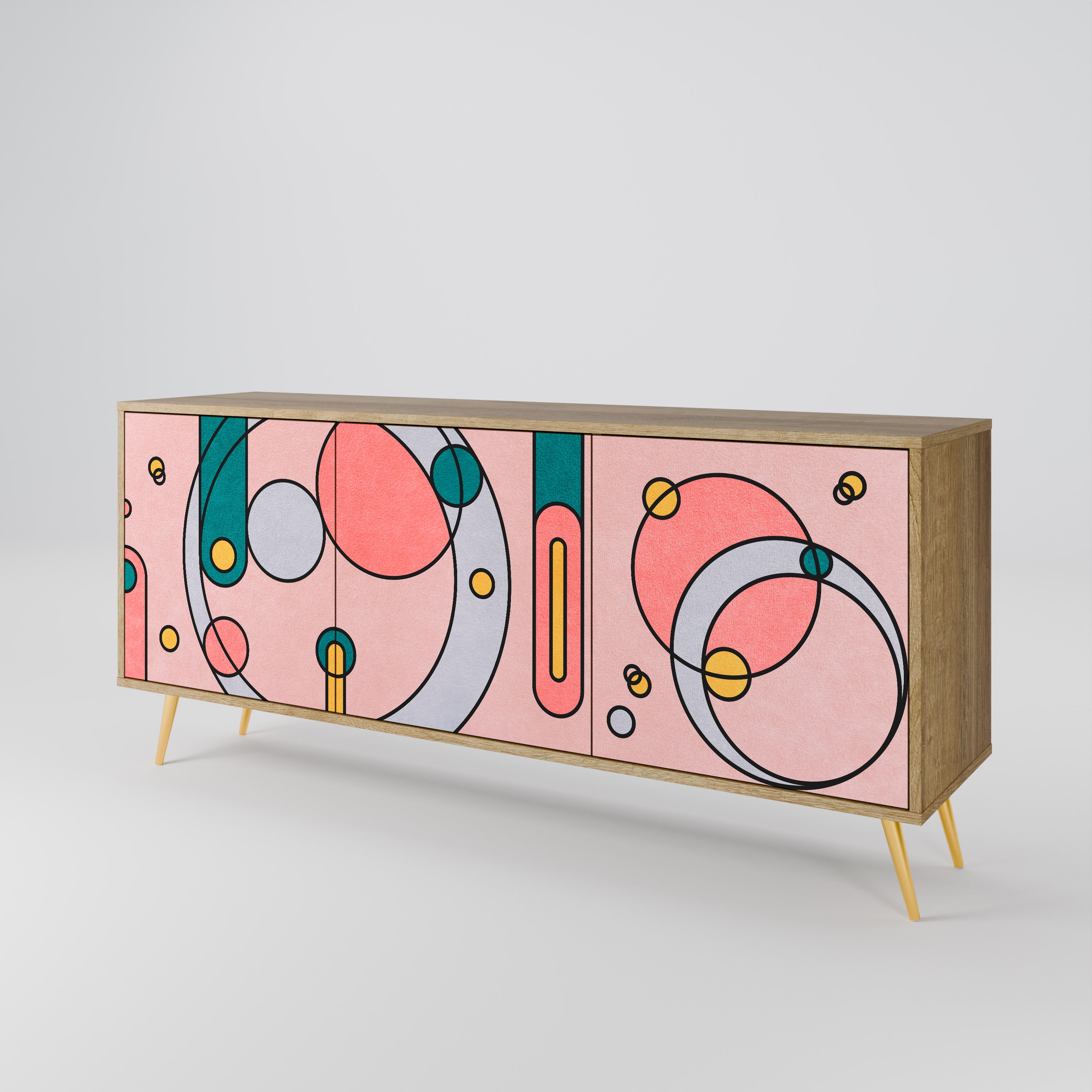 GOSSAMER ECHOES 3-türiges Sideboard