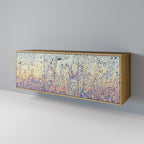 MOSAIC OF COLORS Sideboard mit 3 Türen in Eiche-Optik