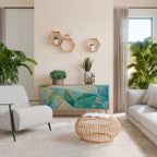 SPECTRUM SPLENDOR Sideboard mit 3 Türen in Eiche-Optik