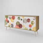 FLEETING HAPPINESS Sideboard mit 3 Türen in Eiche-Optik