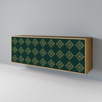 ROYAL MEDALLION Sideboard mit 3 Türen in Eiche-Optik